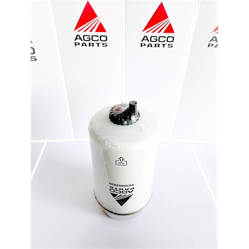V836862600 Primary Fuel Filter with Protrusions (30mic) (TM,MXM) 87803444 (87803445) (Agco)