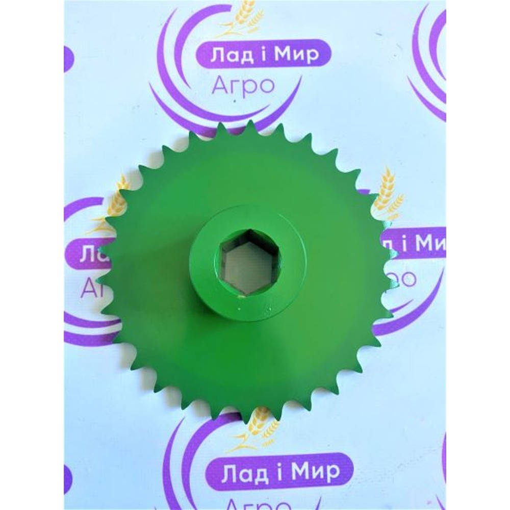 AH130571 Zębatka Z=30 napędu transportera kłos. (JD 950) (John Deere)
