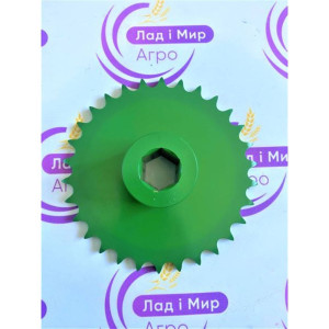 AH130571 Zębatka Z=30 napędu transportera kłos. (JD 950) (John Deere)
