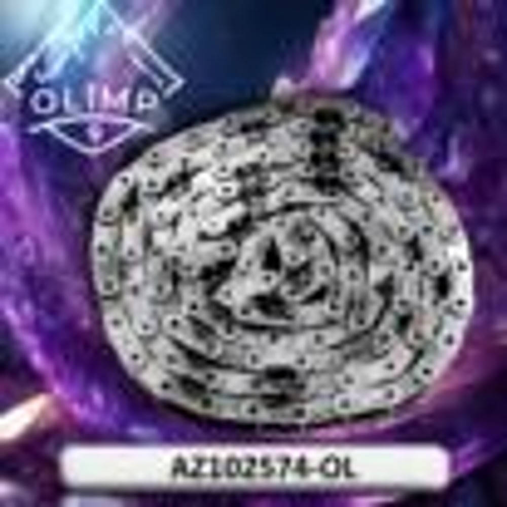 AZ102574 Inclined Chamber Chain (Type CA557) 41. 4mm 100 links=99+1Cl 34Att Крок Att-2t/4t (L-4. 1m) (John Deere)