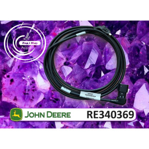 RE340369 Wiązka przewodów monitora (John Deere)