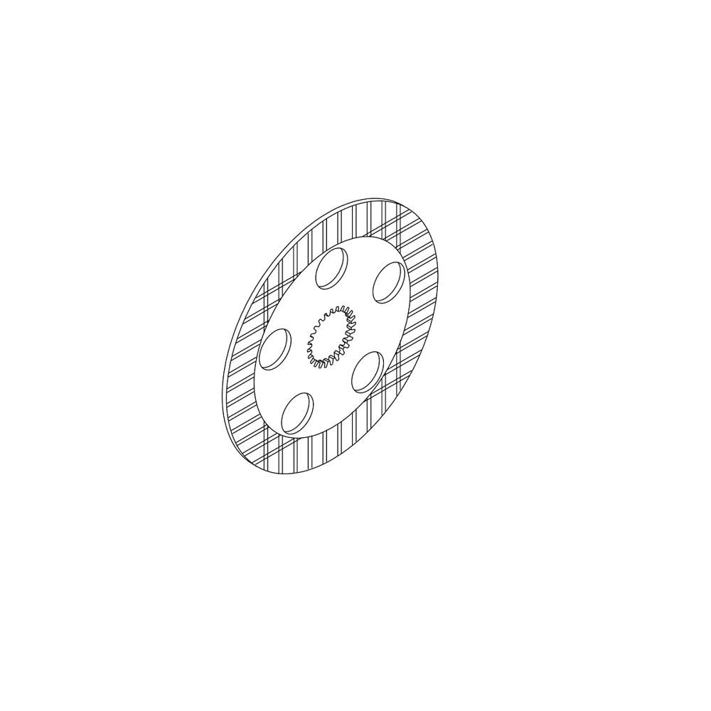 Z101801 brake disc (John Deere)